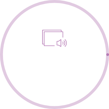 전시물마다 음성 설명이 준비되어 있습니다.